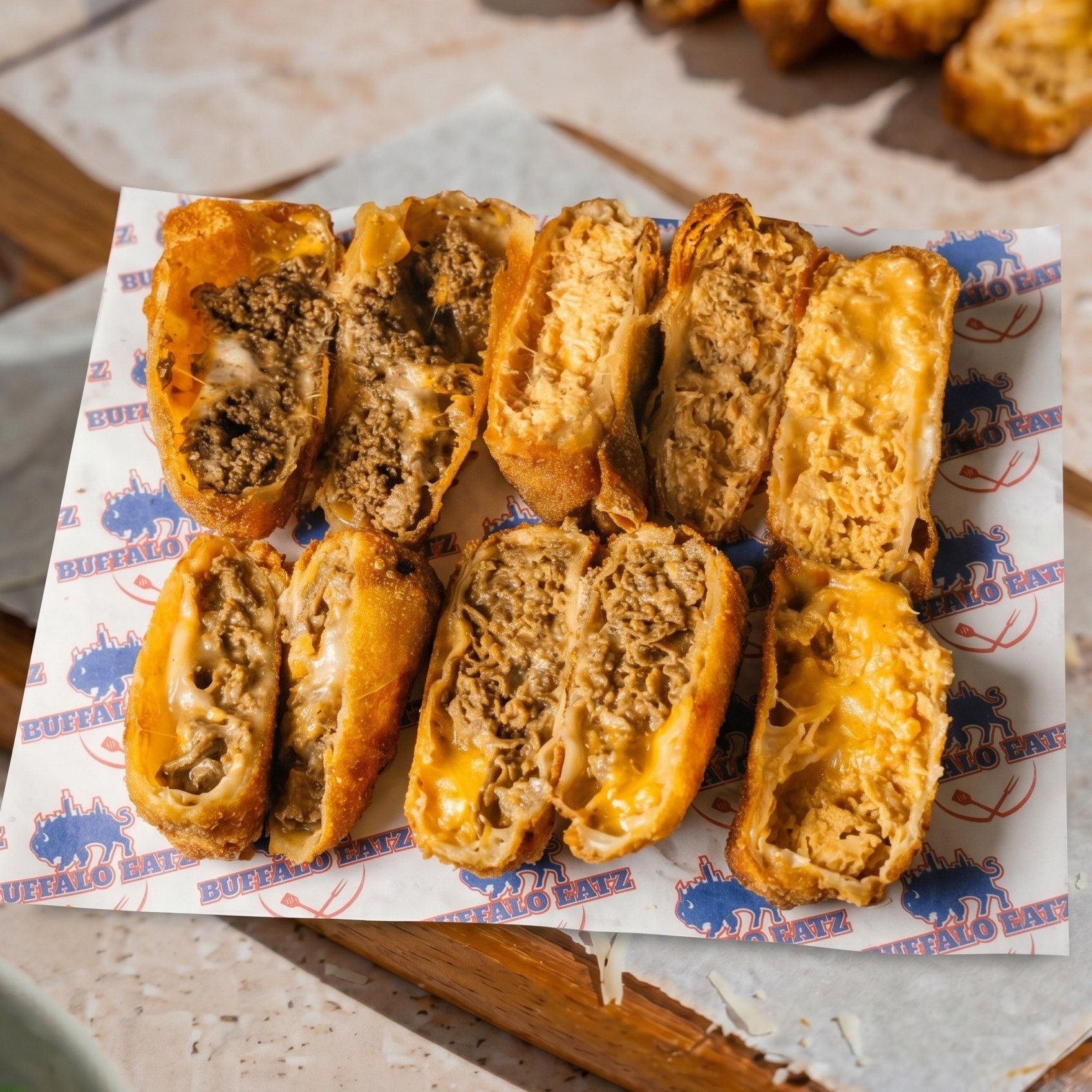 Build Your Own Egg Rolls.