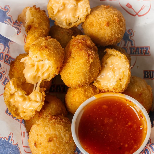 Mac N Cheese Bites.