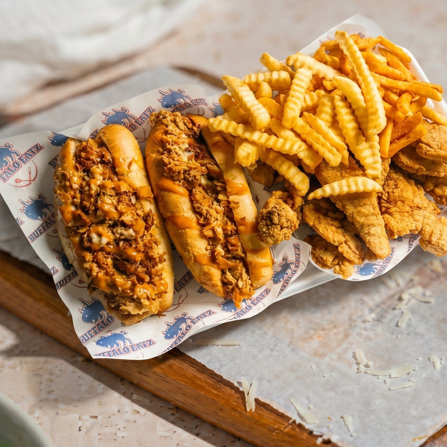 Chicken Fingers, and Fries Party Pack.